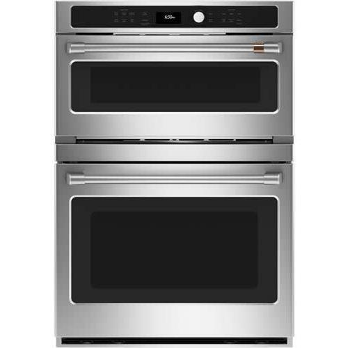 Café 30-inch Built-in Double Wall Oven with Advantium® Technology CTC912P2NS1 For Sale