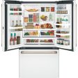 Café 36-inch, 23.1 cu.ft. Counter-Depth French 3-Door Refrigerator with WiFi Connect CWE23SP4MW2 Online Sale