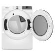 Whirlpool 7.4 cu. ft. Electric Dryer with Wrinkle Shield™ Option YWED5720RW Cheap